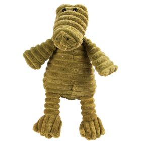 Vocal Animal Plush for Pet Dog Molar Teeth Cleaning Training (Option: Crocodile)