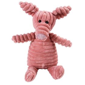 Vocal Animal Plush for Pet Dog Molar Teeth Cleaning Training (Option: Pig)
